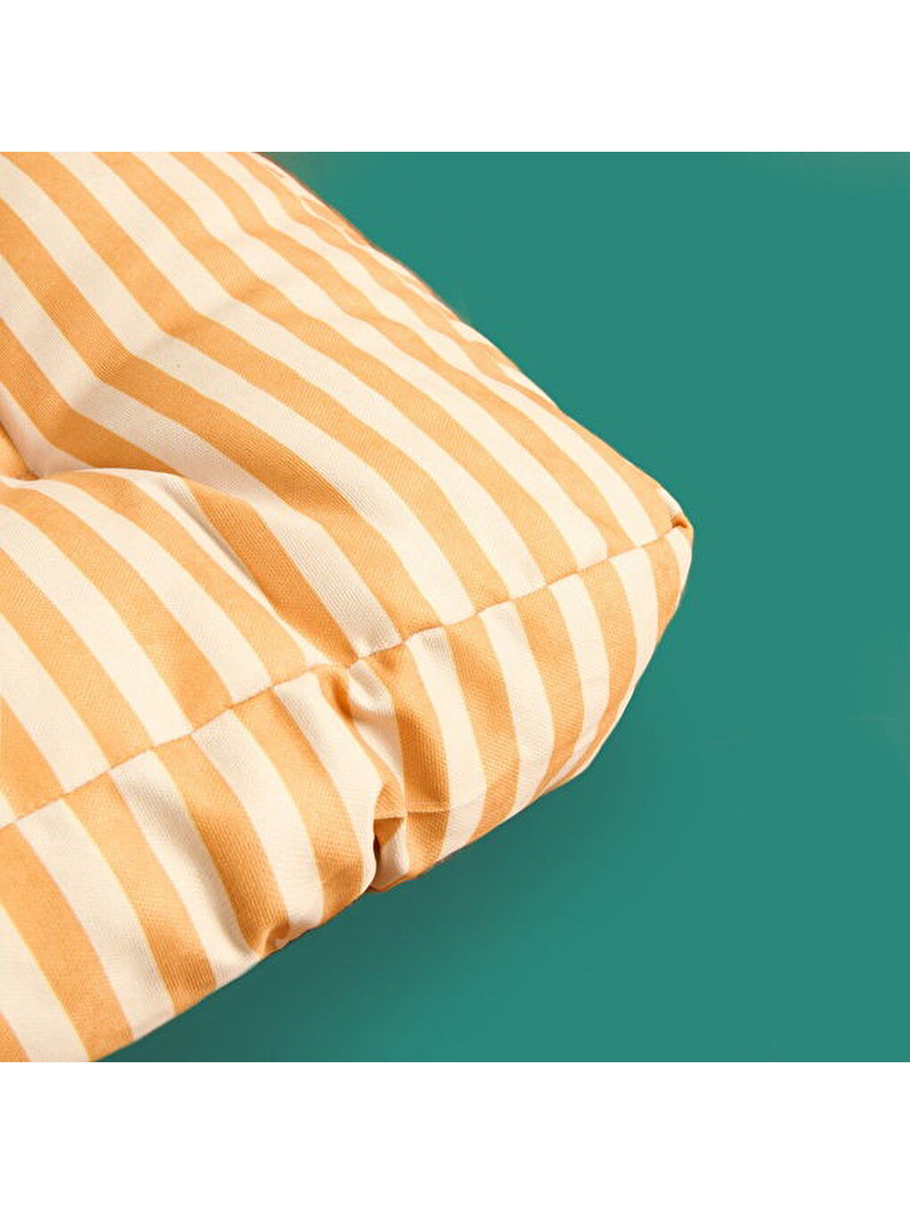 Soft Liv Yer Minderi - Sarı - 50x50x14 cm-1