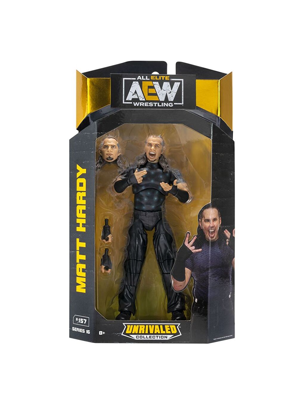 AEW Karakterleri Model Aksiyon Figürler S16 Matt Hardy 157-4