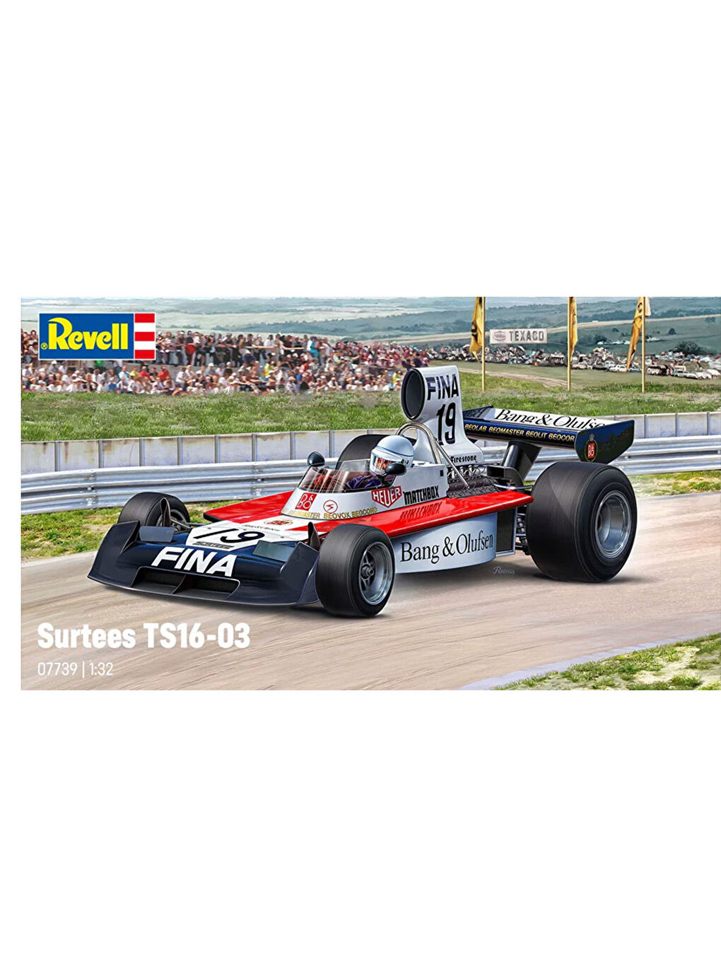 Maket Model Kit Araba Surtees TS16/03 7739-6