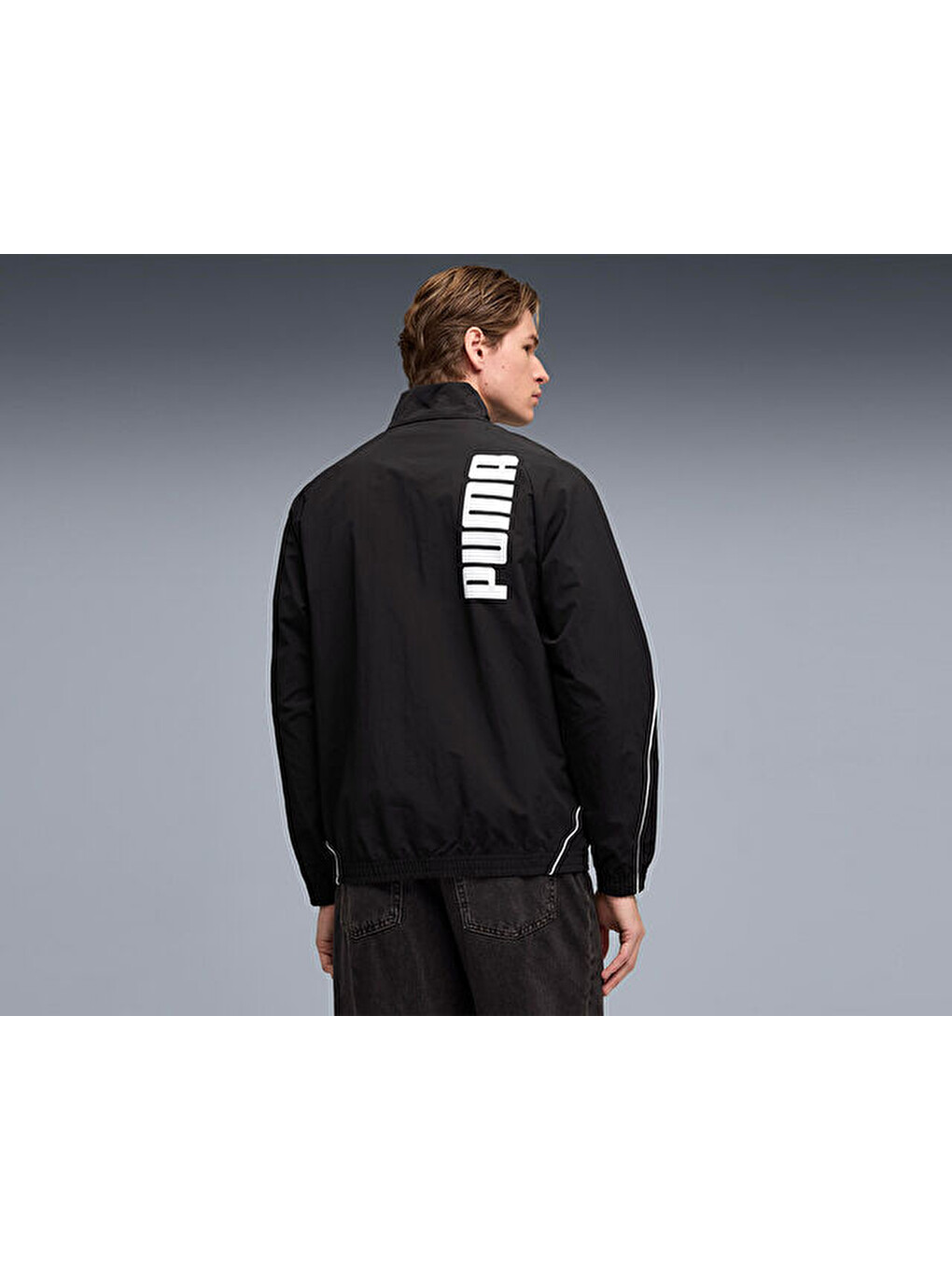Puma Sport Track Jacket Erkek Günlük Ceket 69217301 Siyah-1