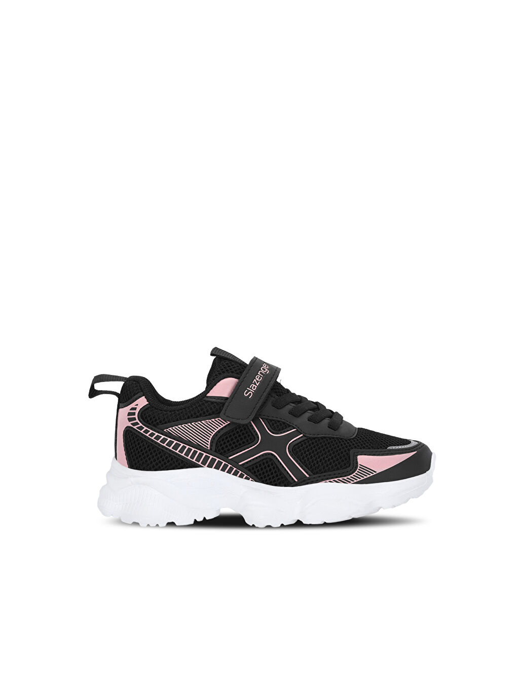 FIZZY Kız Çocuk Cırt Cırtlı Siyah / Pembe Günlük Spor Ayakkabısı
