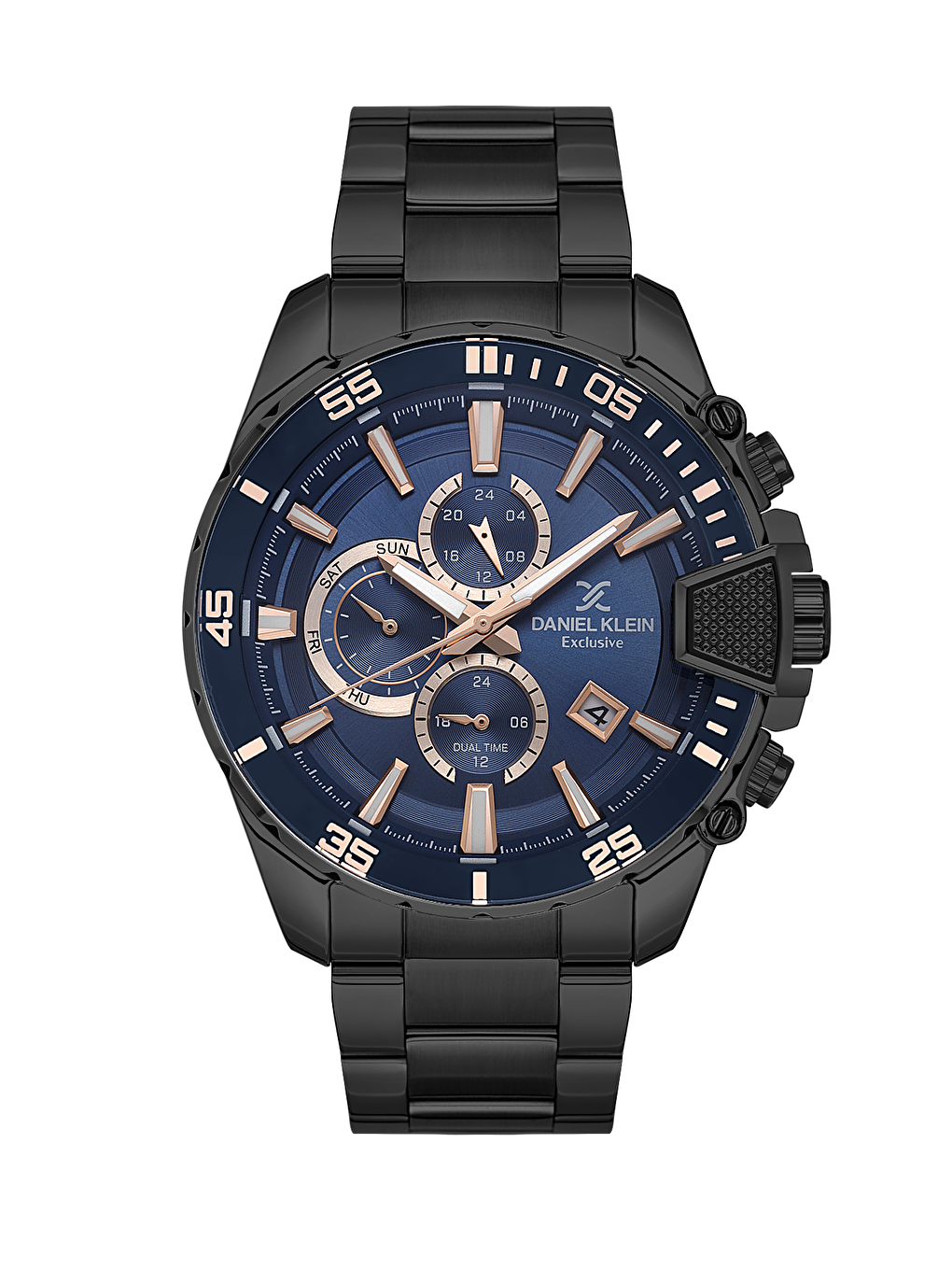 Siyah DK.3.10034-6 Erkek Kol Saati