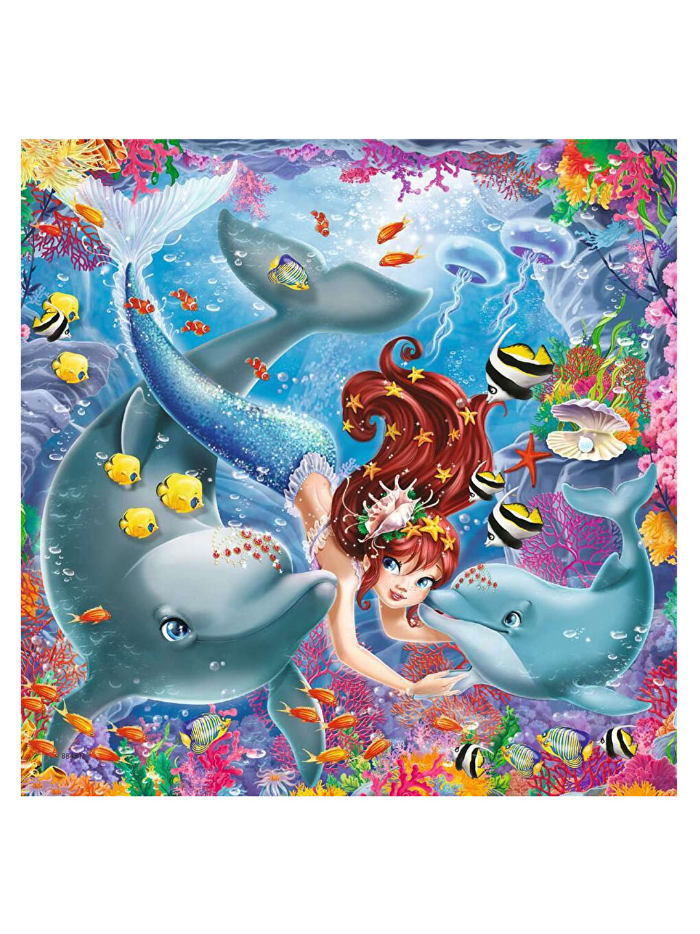 Ravensburger 3x49 Parça Puzzle WD Mermaid 080632 - 2