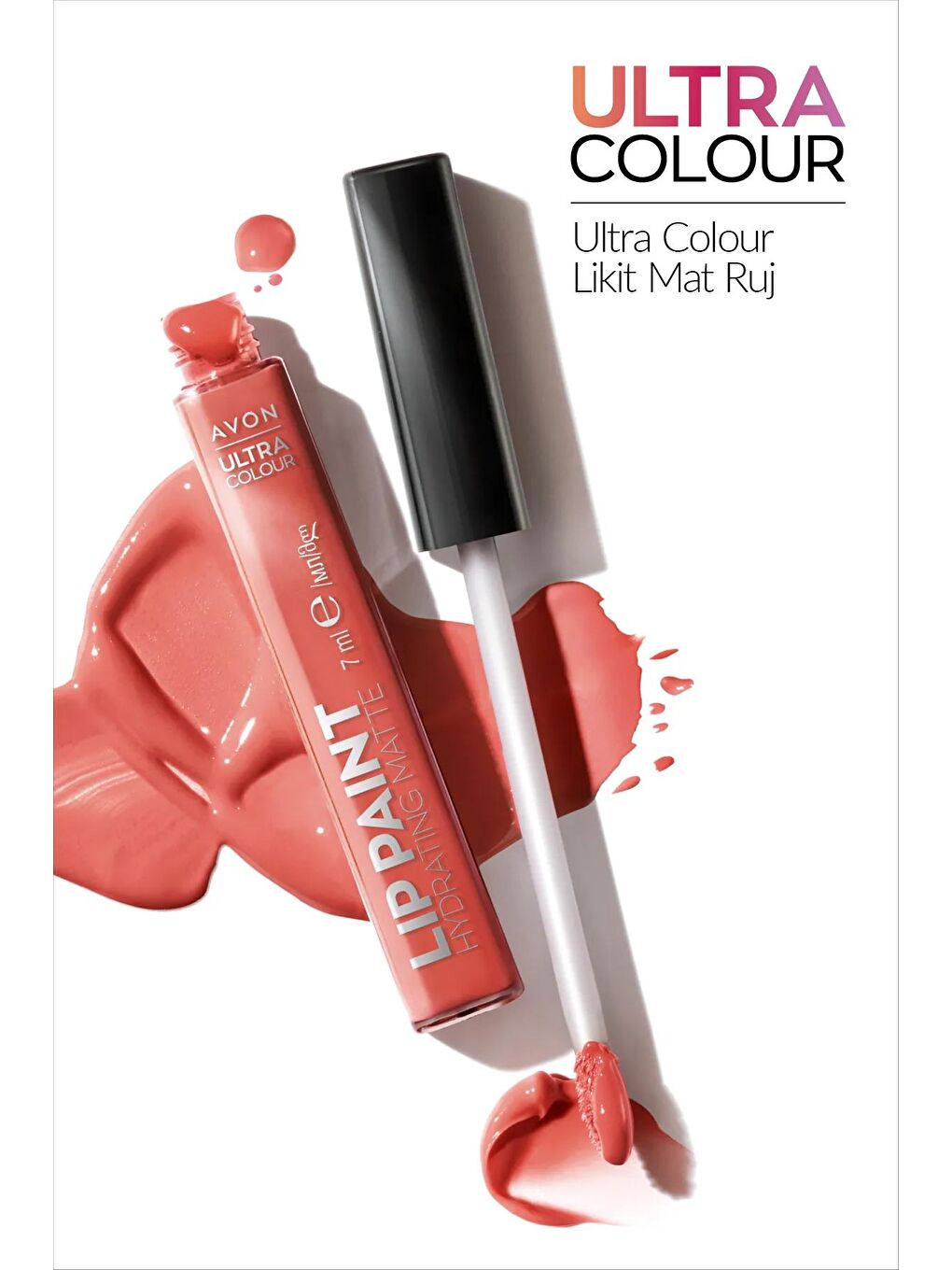 Ultra Colour Ultra Likit Mat Ruj 7 Ml. Peachy Sunrise-1