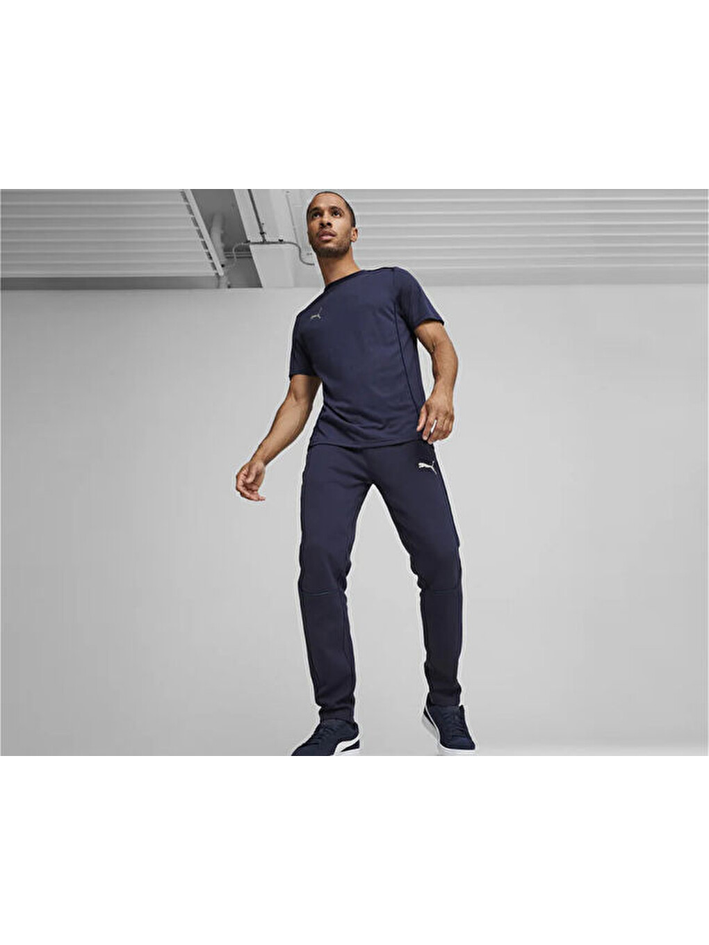 Teamfinal Casuals Pants 65853206 Erkek Futbol Eşofman Altı Lacivert-3