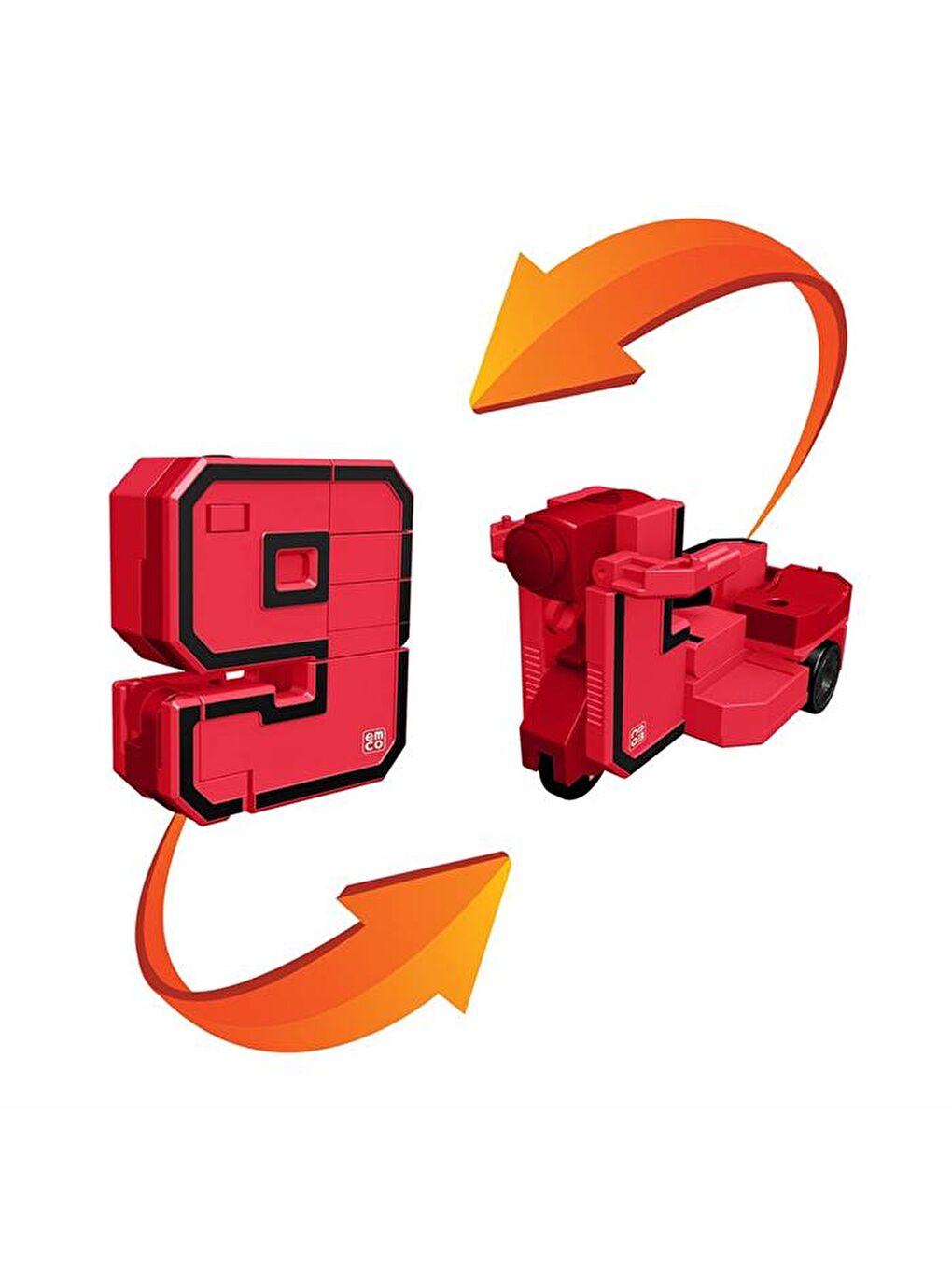 Dönüşebilen Numaralar No 9 Motorsiklet-1