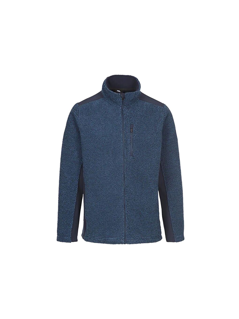 Lacivert Faratino - Fleece At300 Erkek Mavi Polar Fermuarlı Sweatshirt-3