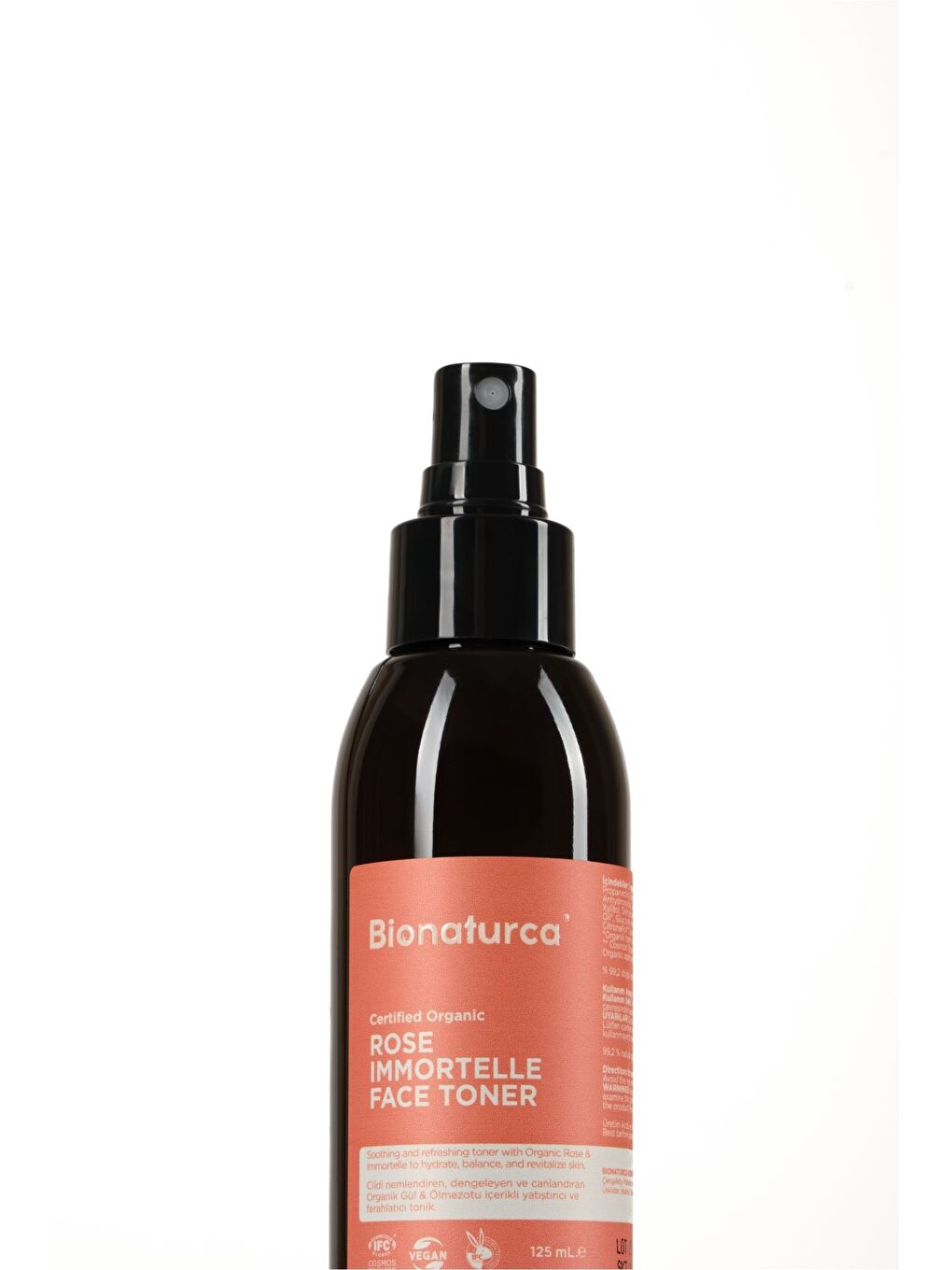 Organik Sertifikalı Gül & Ölmezçiçek Sıkılaştırıcı Toner 125 m l--1