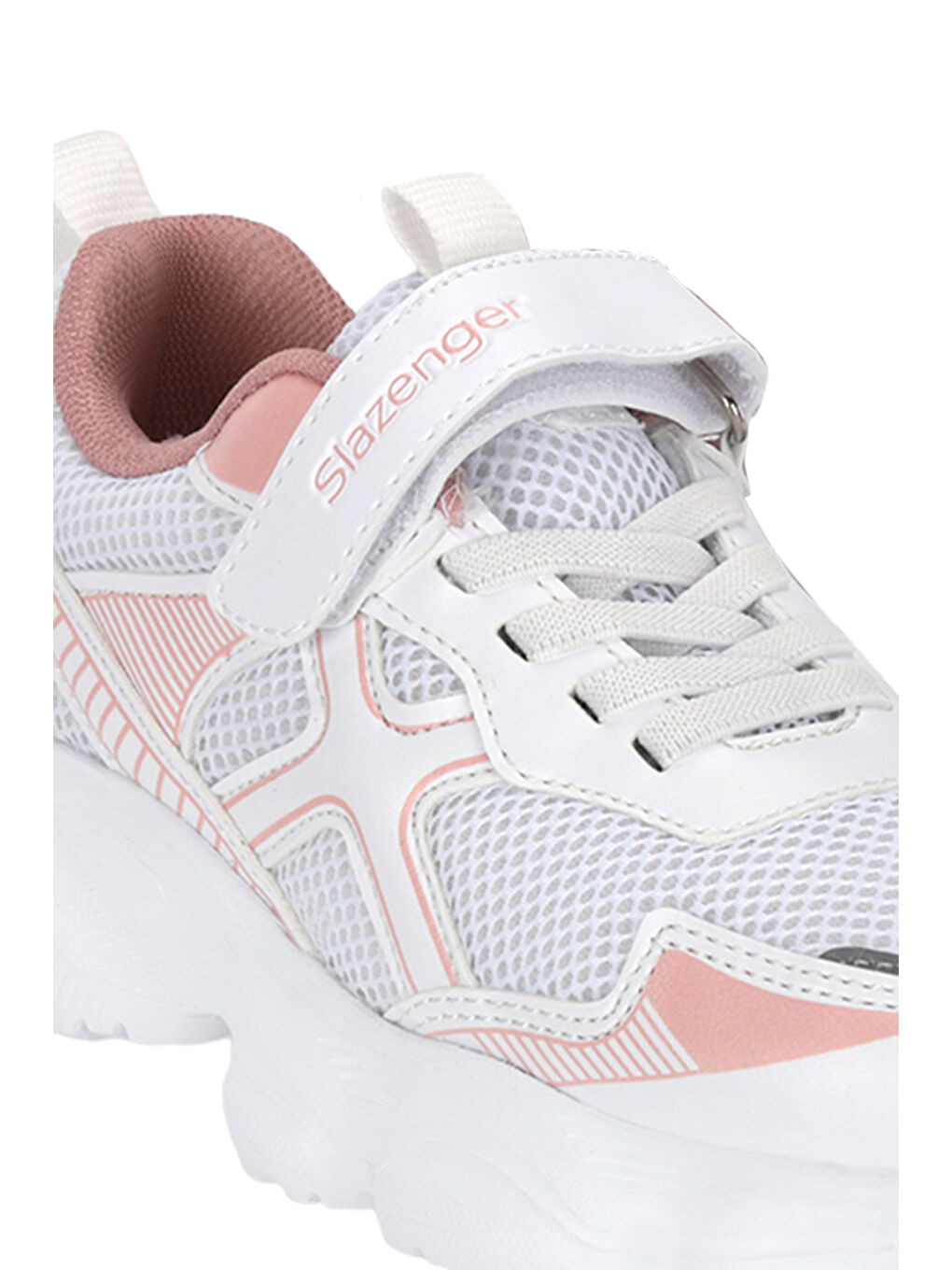 FIZZY Kız Çocuk Cırt Cırtlı Beyaz / Pembe Günlük Spor Ayakkabısı-3