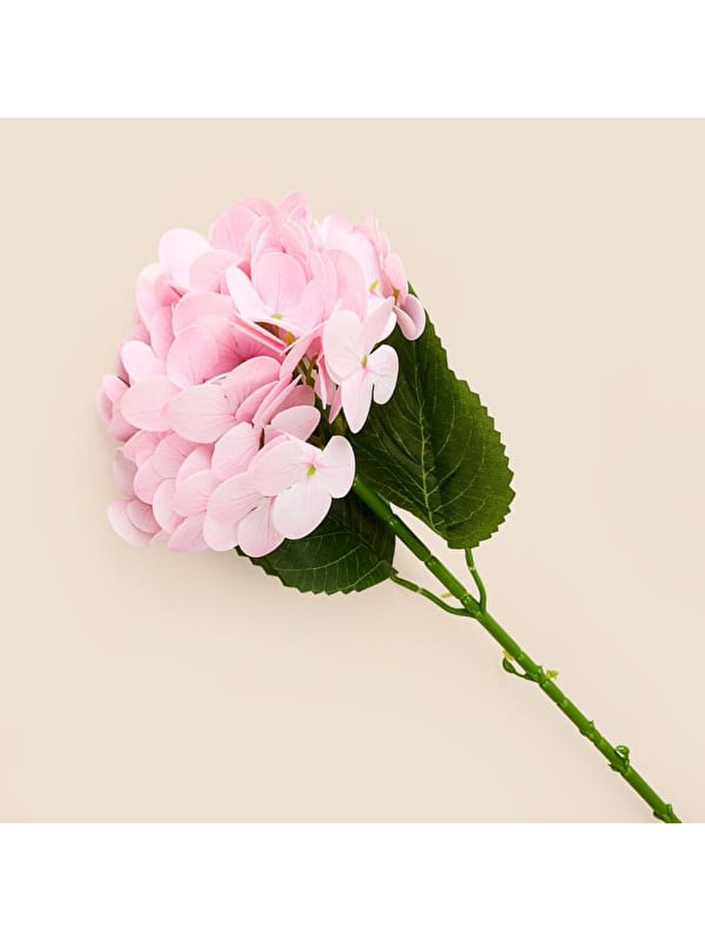 Deco Ortanca Yapay Dal Çiçek - Açık Pembe - 66 cm-1