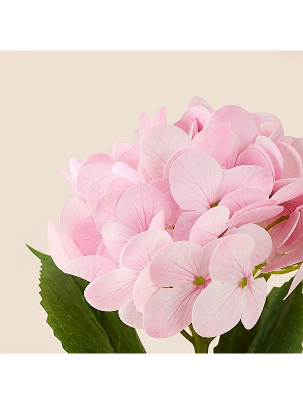 Deco Ortanca Yapay Dal Çiçek - Açık Pembe - 66 cm-2