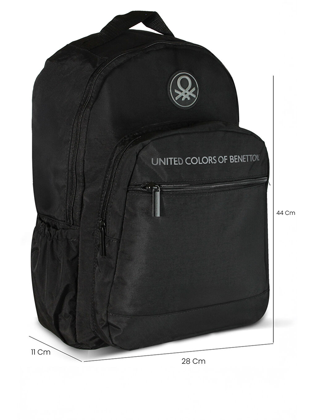 Siyah Monokrom Still Unisex Çocuk Sırt Çantası-2