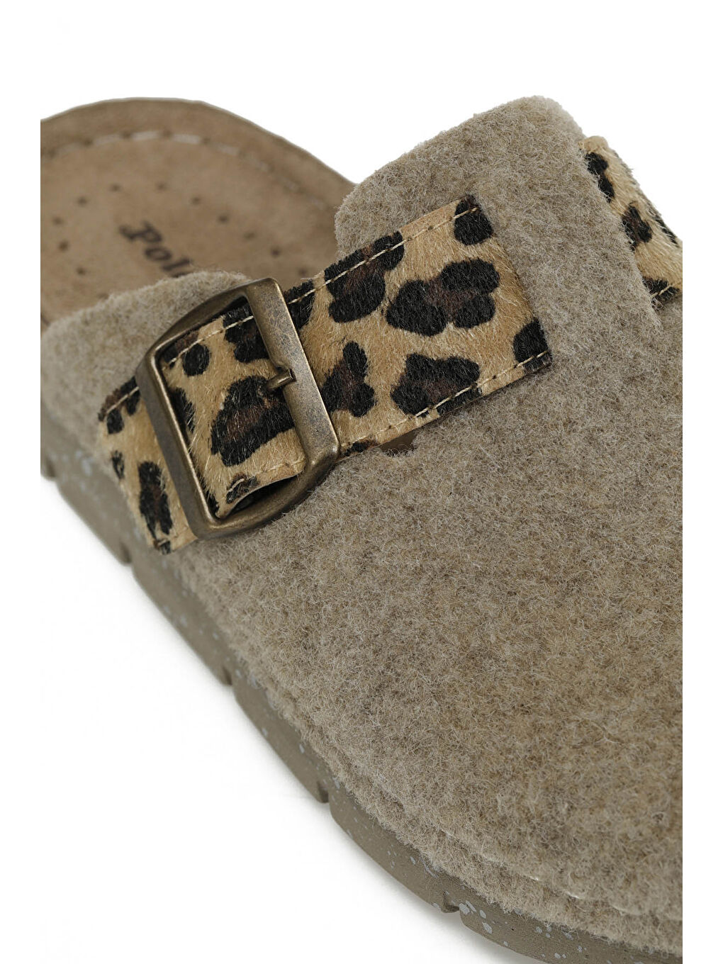 Bej 609034.Z5PR Vizon Kadın Sabo Terlik-6