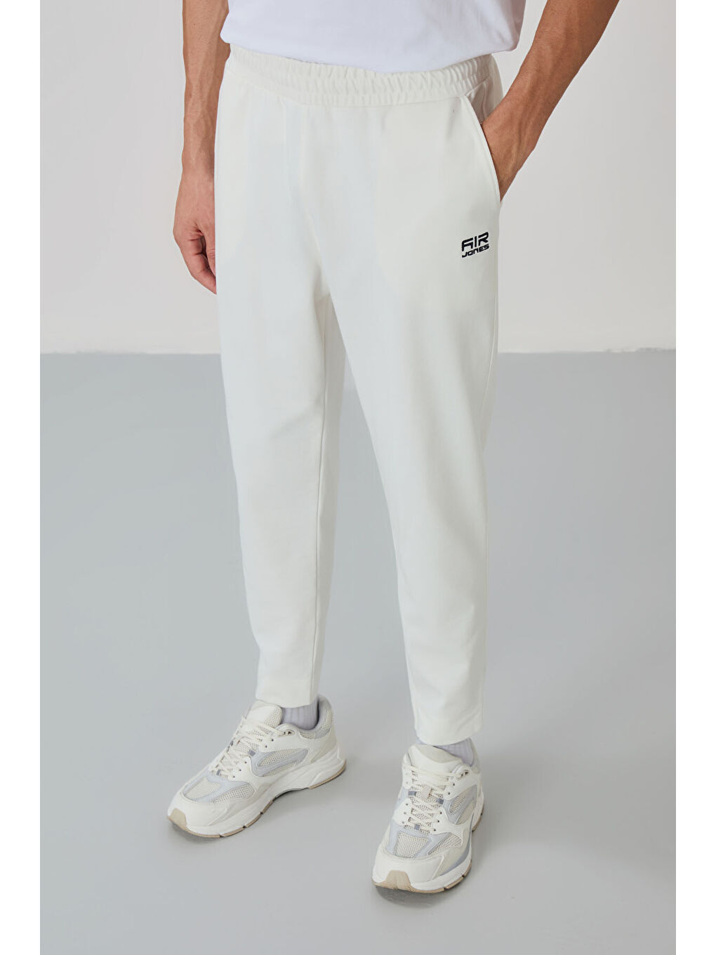 Carlos Ekru Standart Kalıp Erkek Eşofman Takım - 85209-2