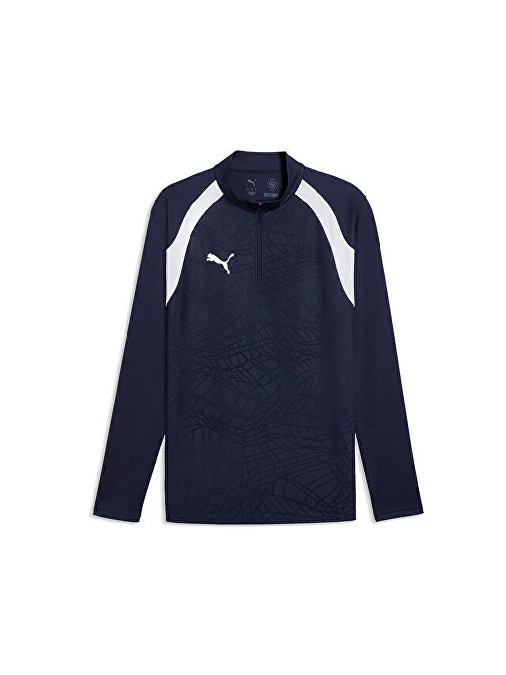 Teamfinal26 Training 1/4 Zip Erkek Futbol Antrenman Uzun Kollu Tişört 65967906 Lacivert