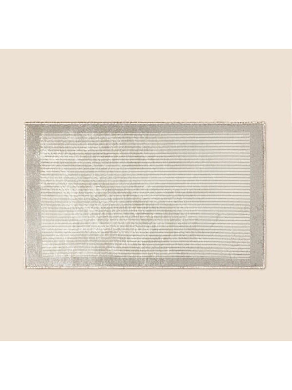 Soft Basic Banyo Paspası - Krem / Bej - 50x80 cm