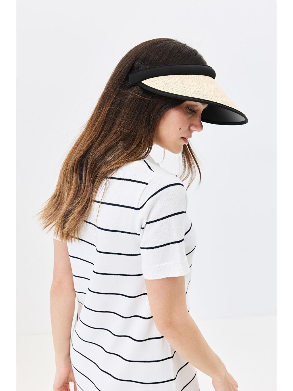 Vizor Plaj Şapkası Y25730-31 Bej-1