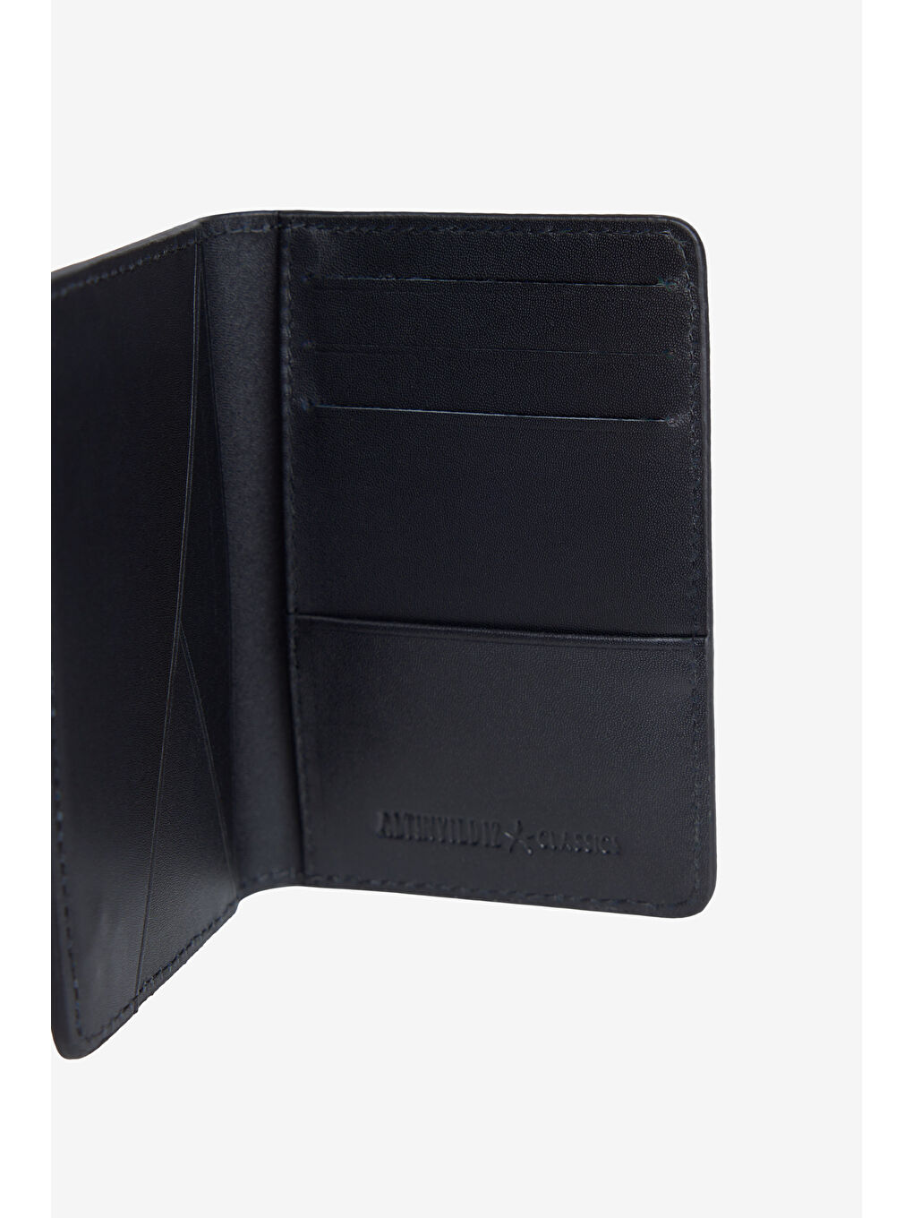 Erkek Siyah %100 Deri Kartlık-2