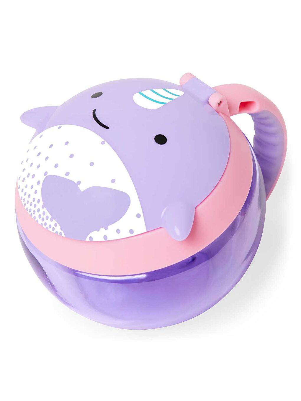 Zoo Kapaklı Çerez Taşıma Kabı Narwhal