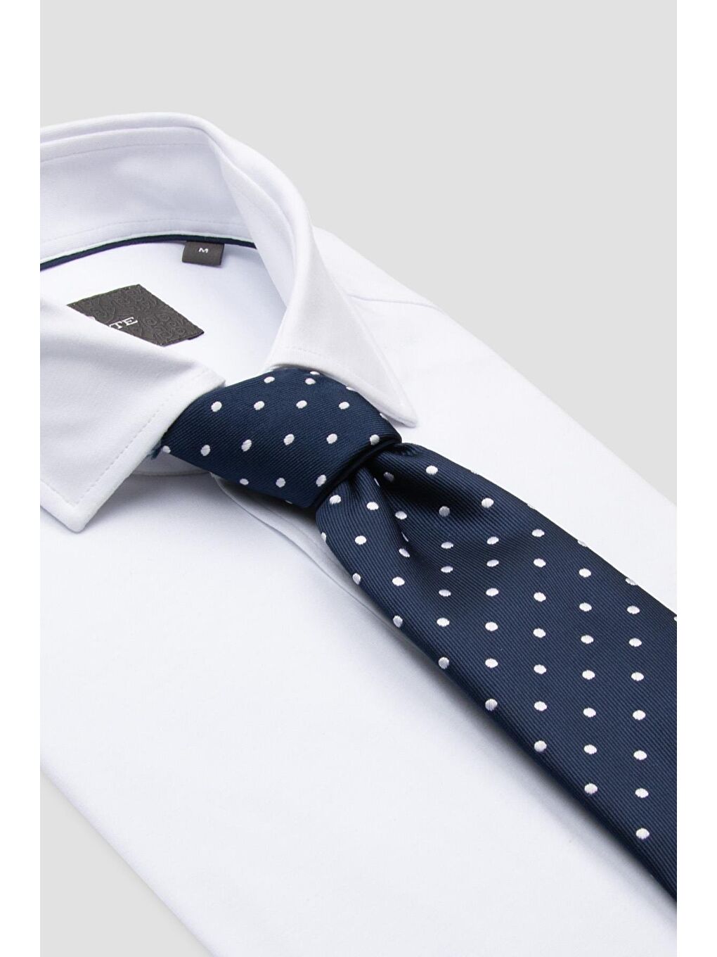 Stefano Jersey Pamuk Karışımlı Comfort Fit Beyaz Klasik Yaka Erkek Düz Gömlek-6