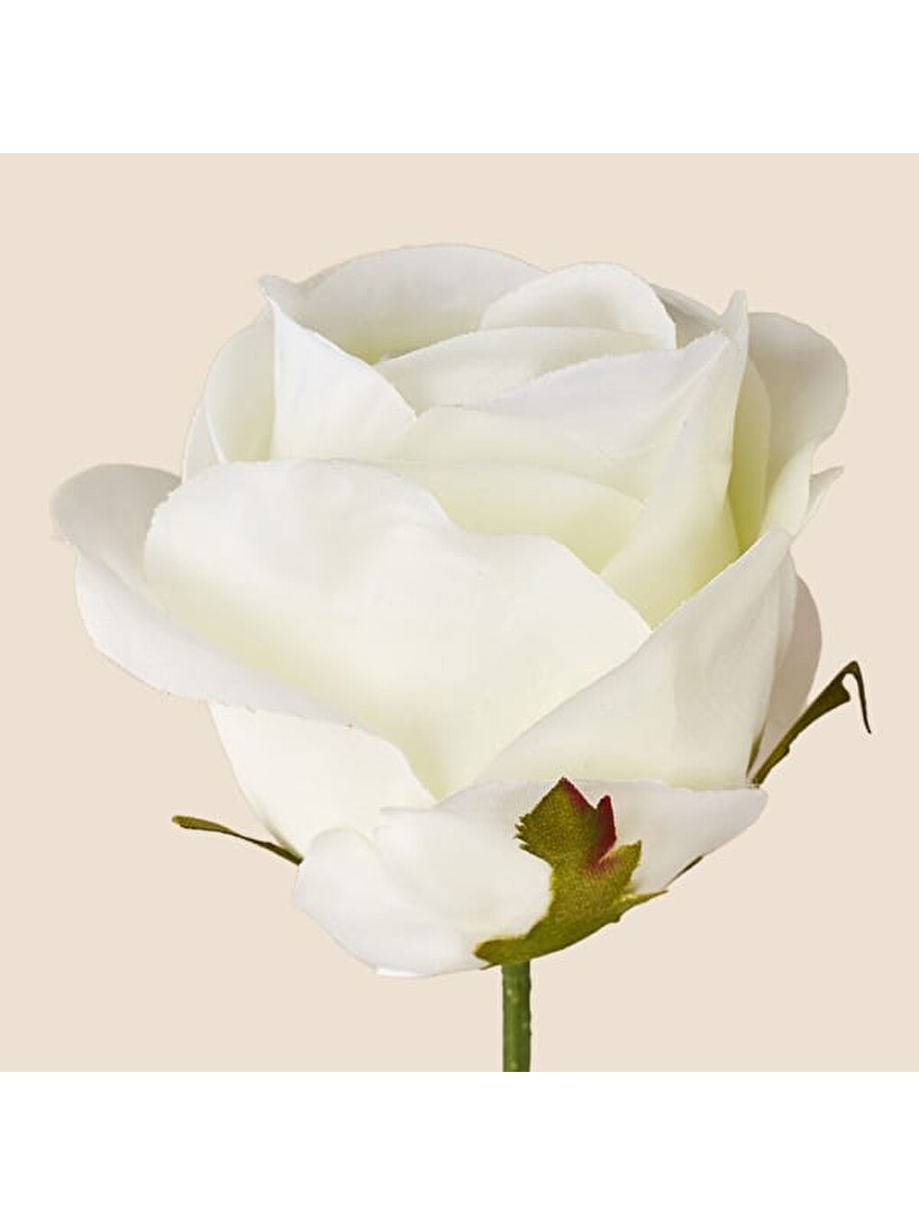 Deco Gül Yapay Dal Çiçek - Beyaz - 74,5 cm-1