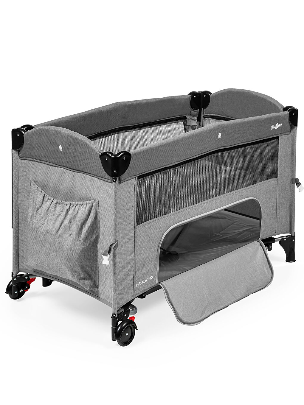 Baby2Go Hound Anne Yanı Oyun Parkı 60x120 cm Gri - 5