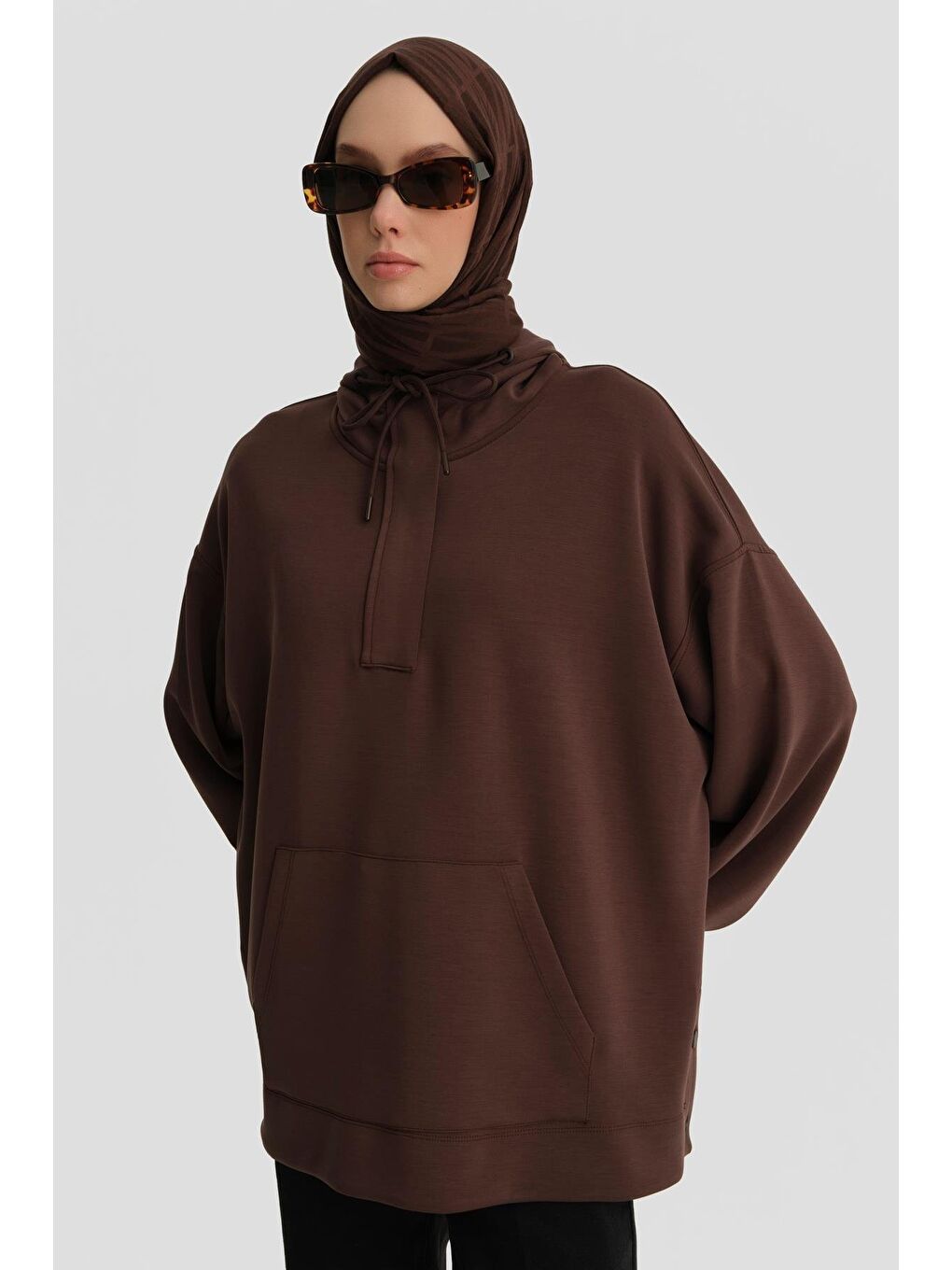 Tunik 24Kh4227 Kahverengi-3