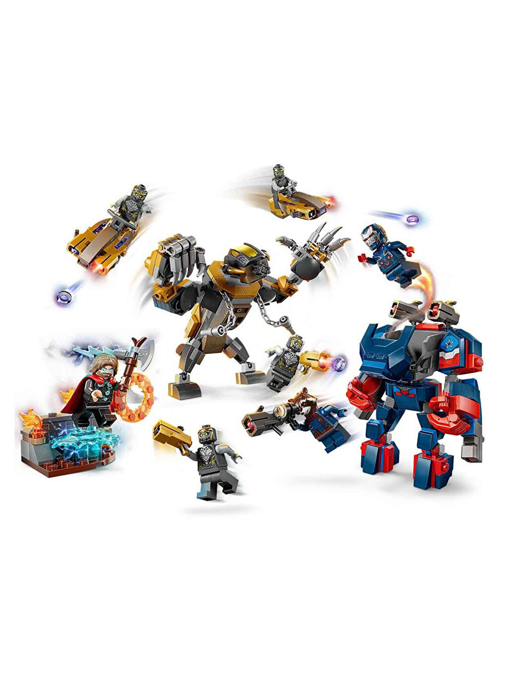 Marvel Avengers: Endgame Thor, Chitauri’ye Karşı 76322-5