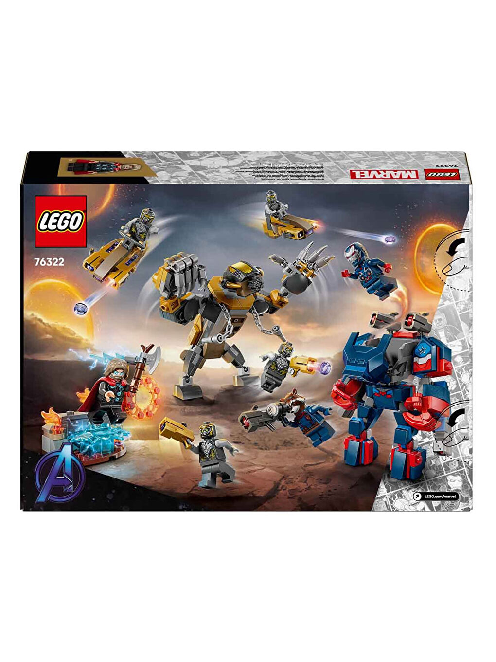 Marvel Avengers: Endgame Thor, Chitauri’ye Karşı 76322-6