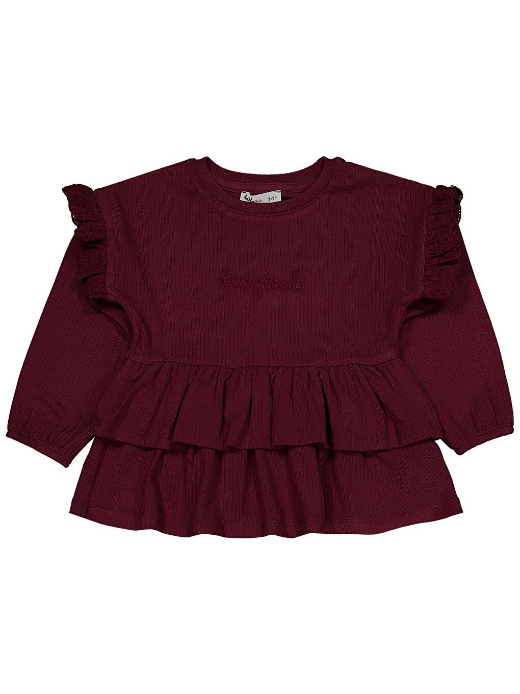 Girls Brodeli 2-5 Yaş Takım - Bordo-1