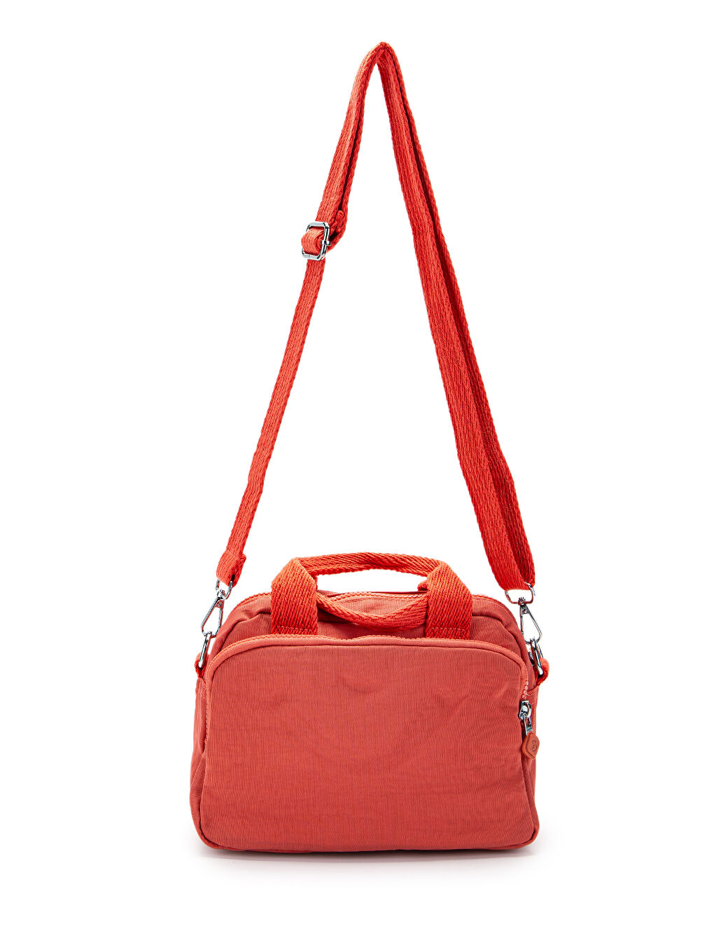 Pembe Klinkır Kumaş Kadın Çapraz Çanta Shay Somon-2