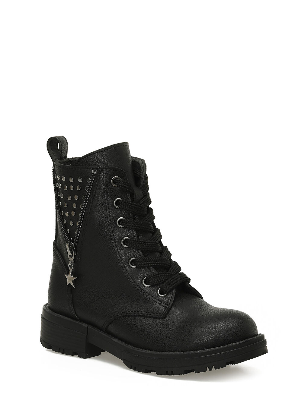 BARNES.F5PR Siyah Kız Çocuk Worker Bot-1