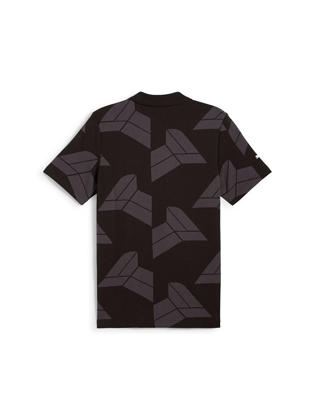 Siyah BMW M Motorsport Erkek Jacquard Polo-1