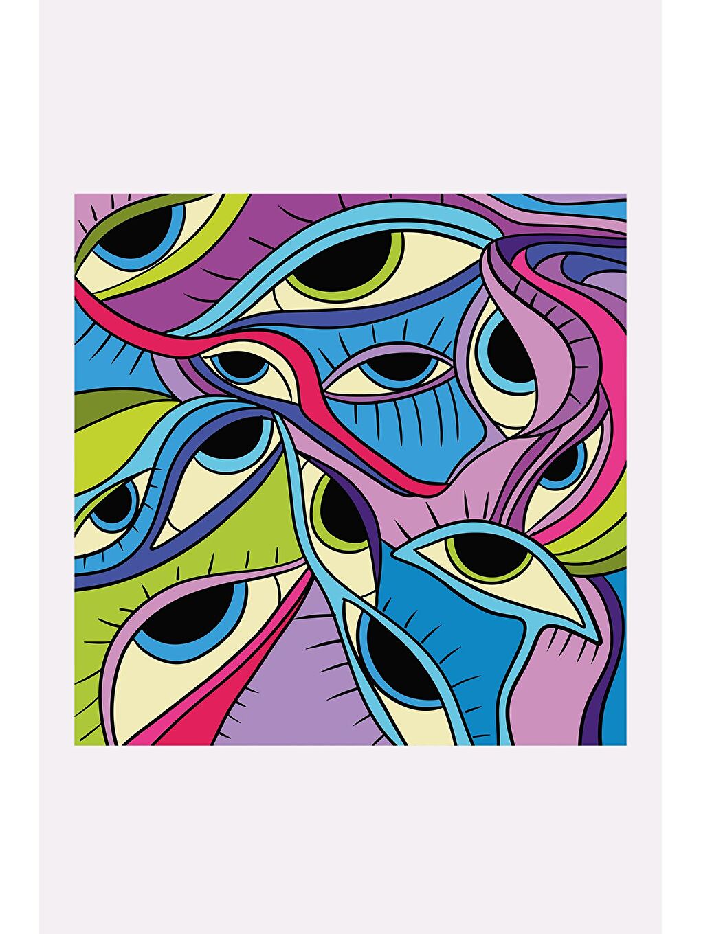 Karışık All Eyes On You kadın pareo Plaj Giysisi-1