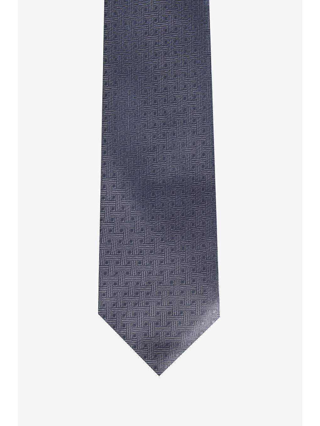 Erkek Gri Desenli Kravat-1