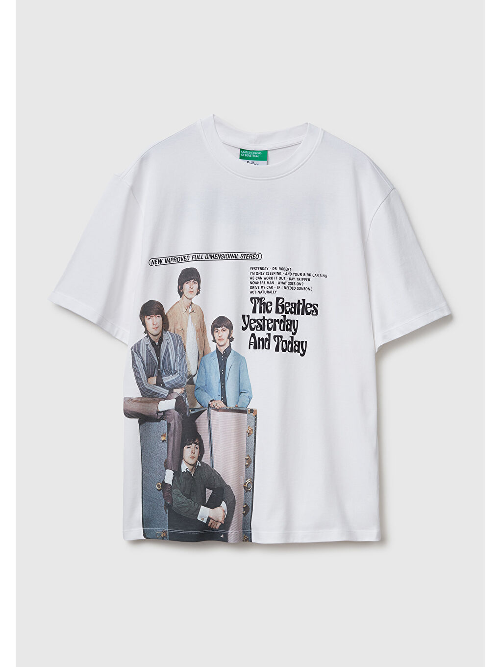 Karışık Unisex %100 Pamuk The Beatles Baskılı T-Shirt-1