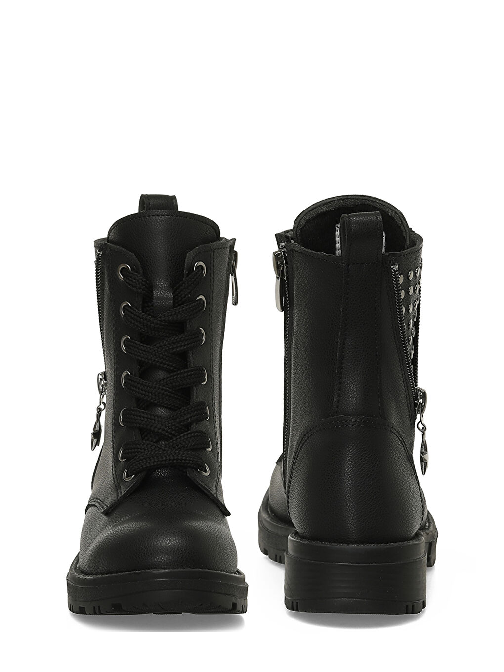 BARNES.F5PR Siyah Kız Çocuk Worker Bot-4