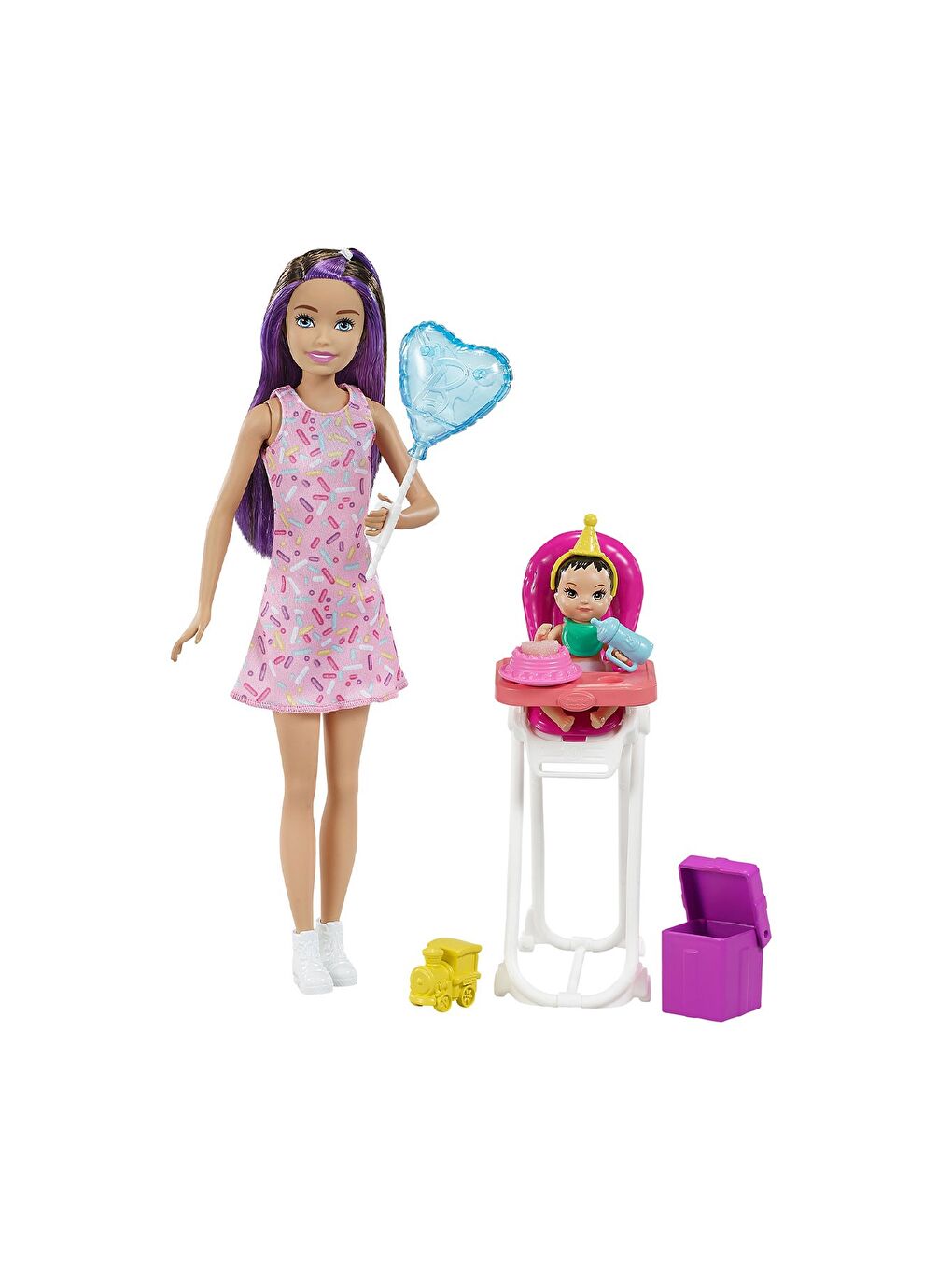 BARBIE Bebek Bakıcısı Skipper ve Aksesuarları GRP40