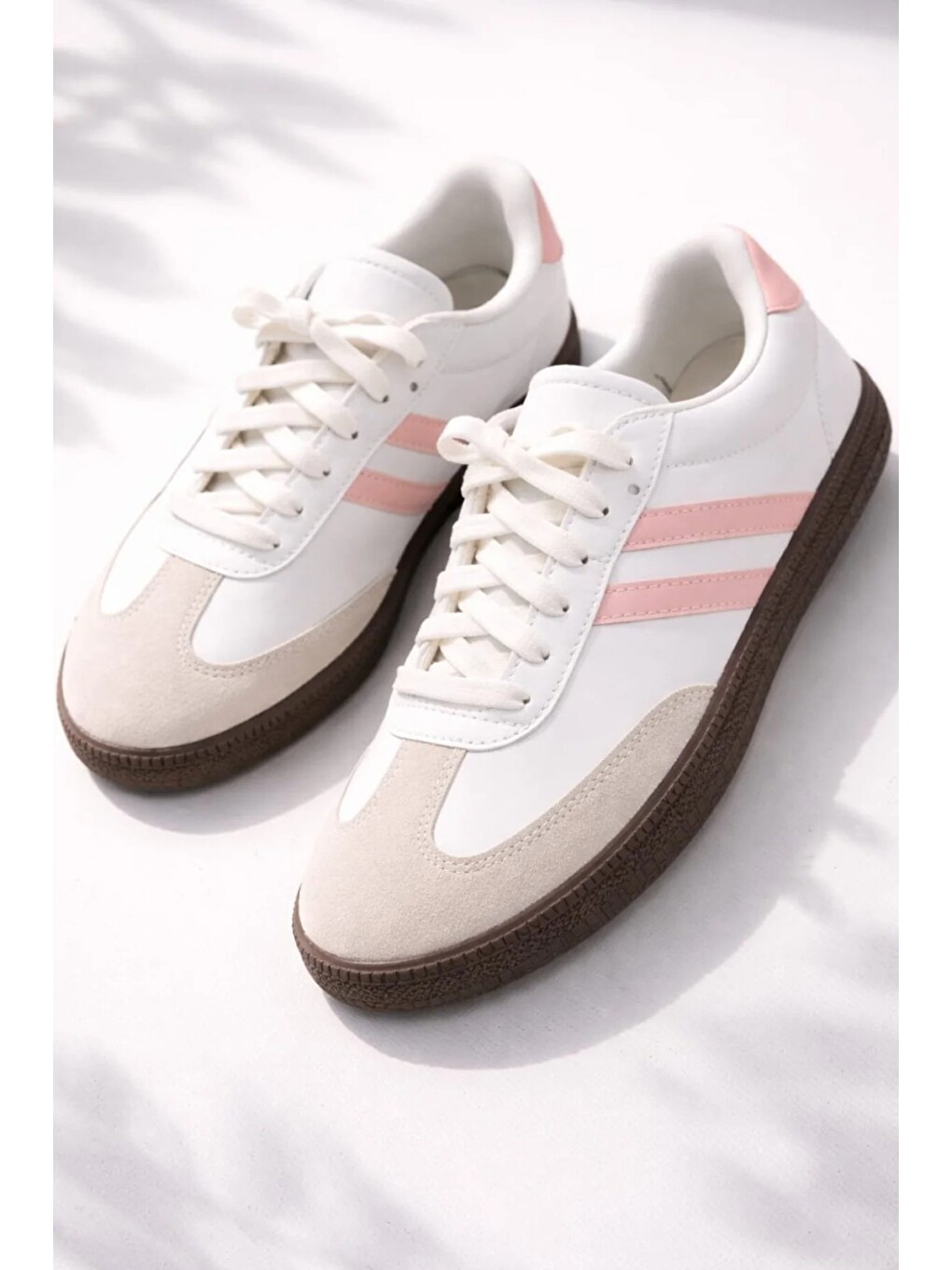 Beyaz Unisex Spor Ayakkabı Günlük Casual Sneakers-4
