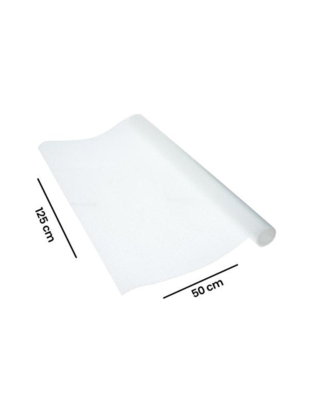 Karışık Şeffaf Raf Örtüsü - 50x125 cm-4