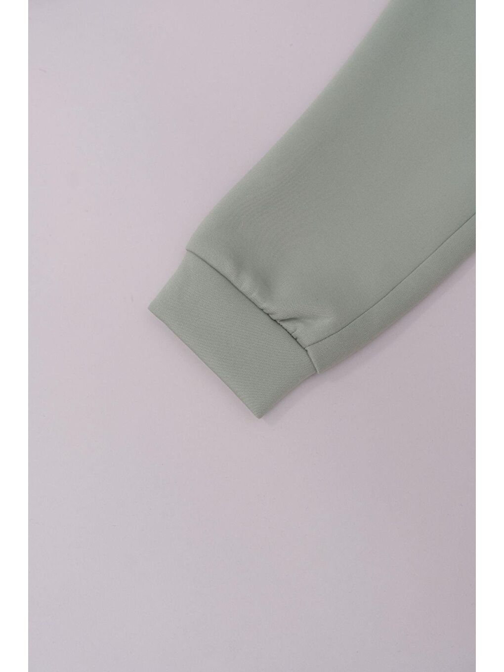 Kız Çocuk Manşetli Paça Eşofman Altı 871 Fıstık Yeşil-2