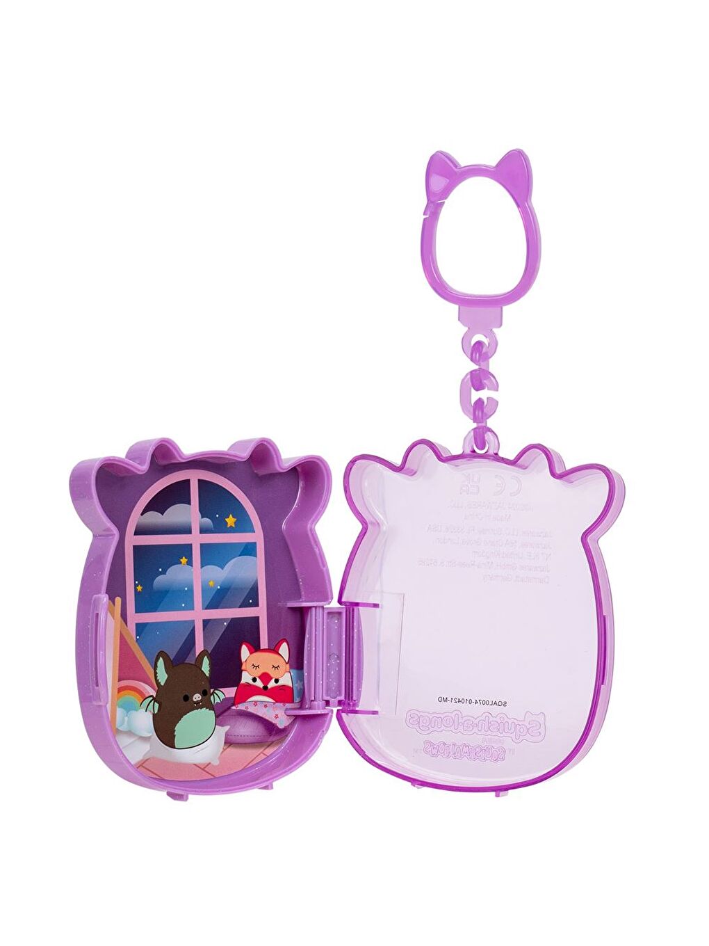 Squish-a-longs 3 Figür + Yüzük Çantalı Sürpriz Paket Seri 1-2