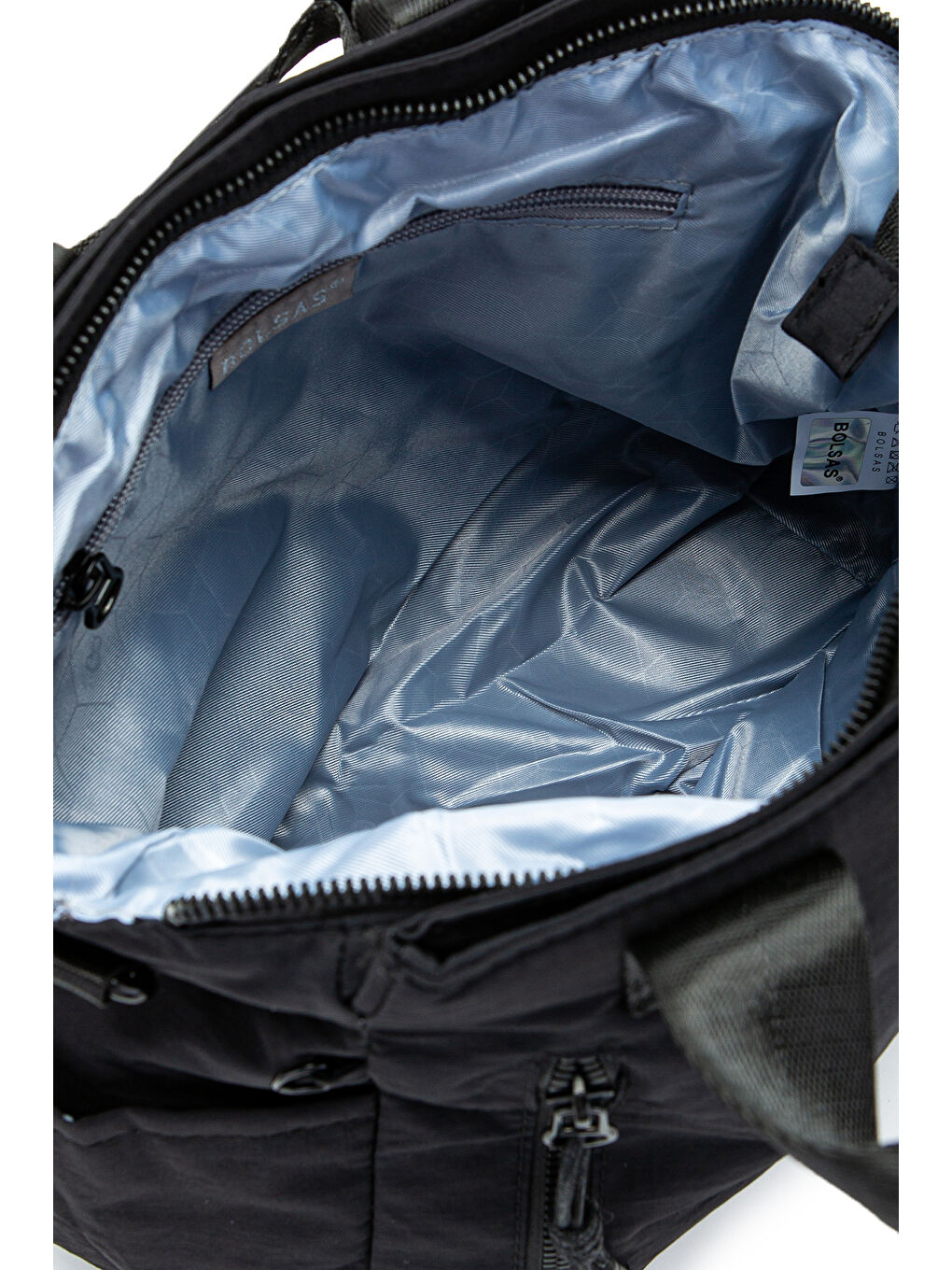 Klinkır Kumaş Kadın Çapraz Çanta Darrel Siyah-5