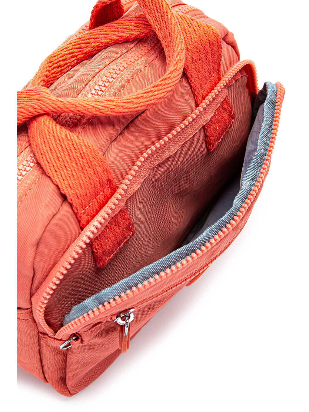 Pembe Klinkır Kumaş Kadın Çapraz Çanta Shay Somon-5