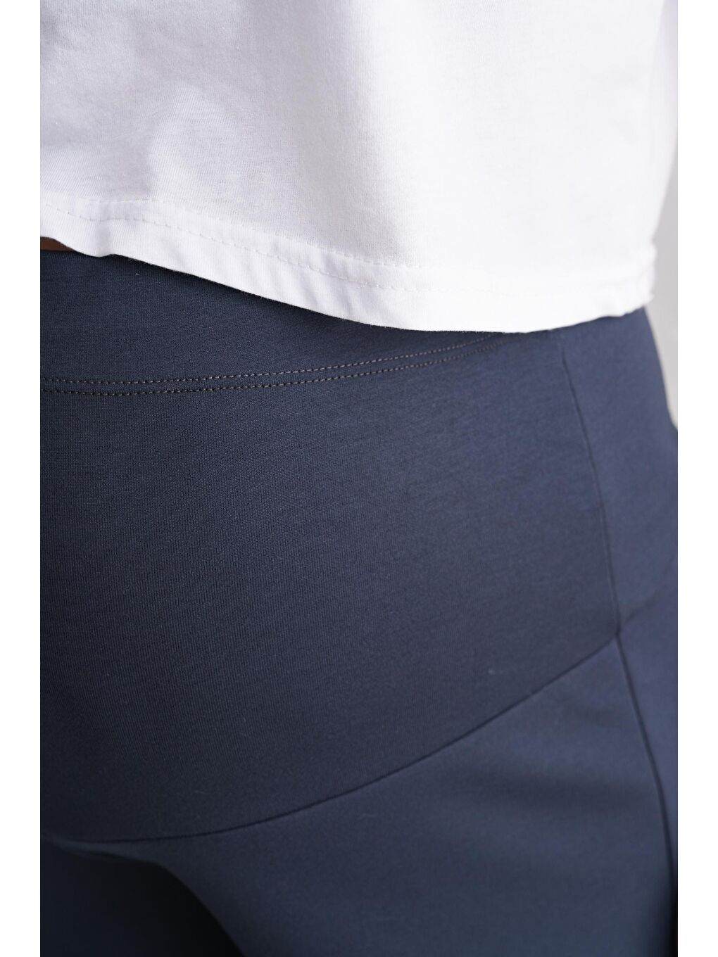 Gri Füme Hamile ve Lohusa İspanyol Paça Bel Ayarlanabilir Modal Kumaş Eşofman Altı-5