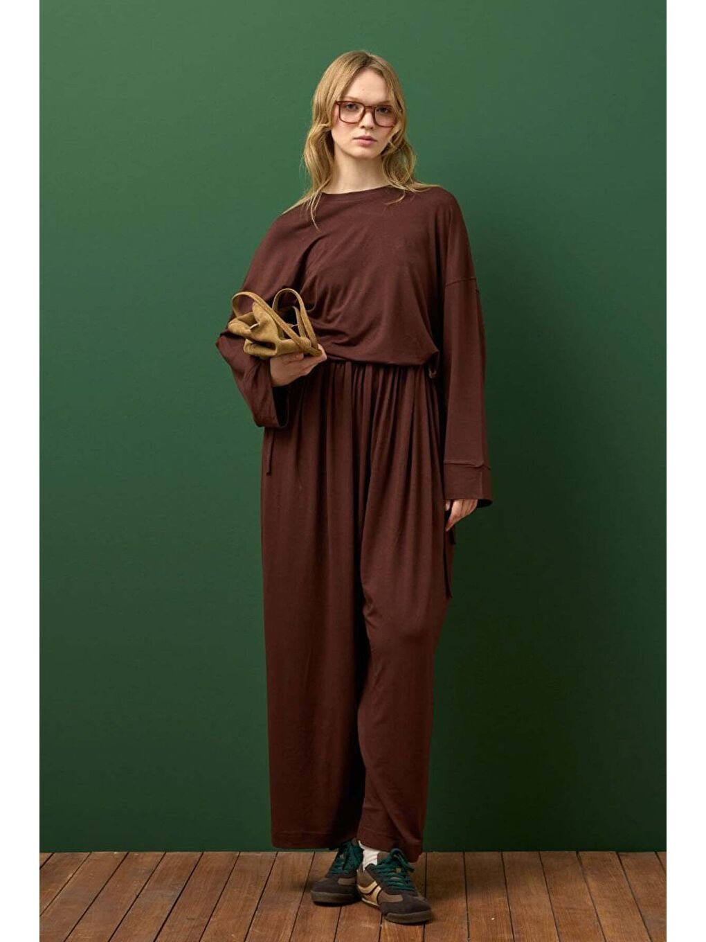 Kahverengi Çikolata Relax Takım-2