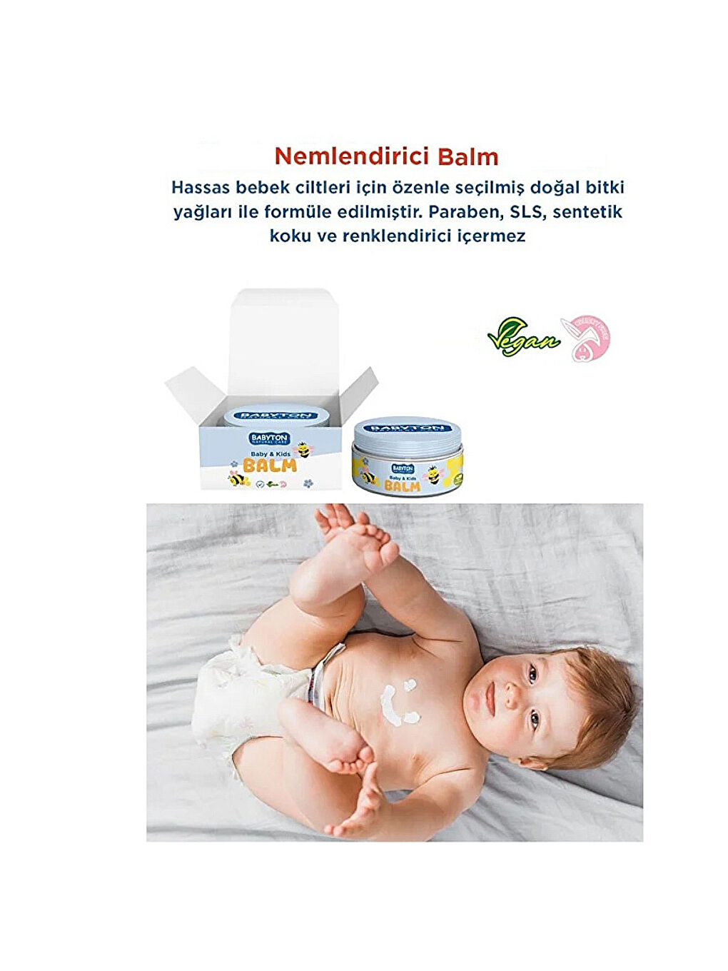 Baby & Kids Balm Rahatlatıcı ve Besleyici Balm 50 ml-1