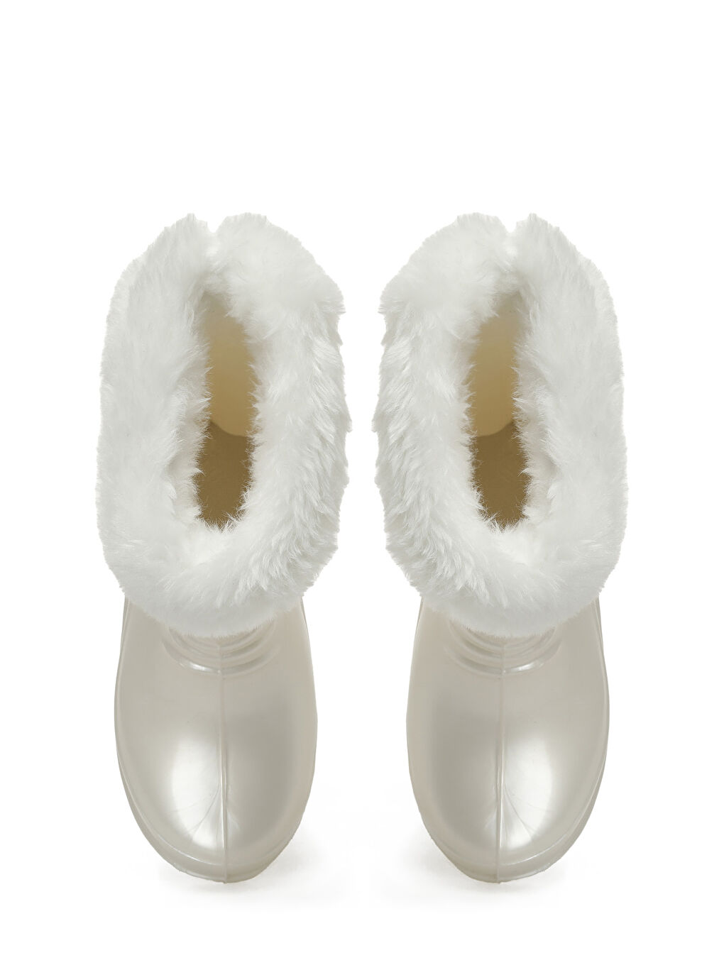 Beyaz PERLA F 5PR INCI BEYAZI Kız Çocuk Yağmur Çizmesi-3