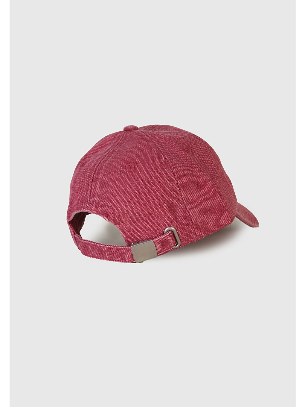 Erkek Çocuk Fuşya Kanvas Soluk Efektli Logolu Keo Şapka-2