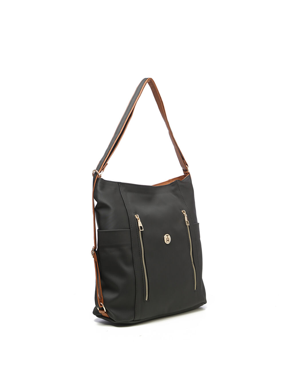 Kadın Omuz Çantası TH-YK12936 Siyah-Taba-1